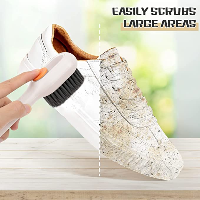 Automatic Liquid Discharge Shoe Brush